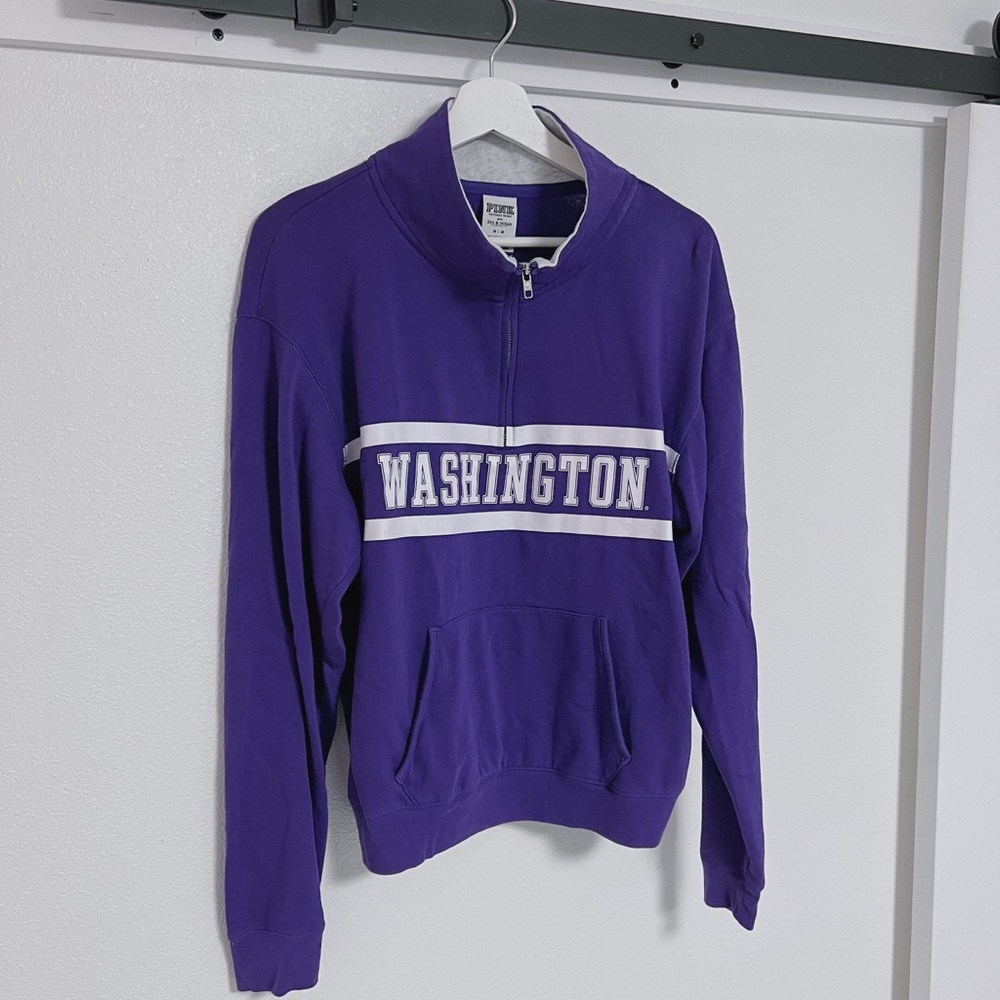 Victoria’s Secret PINK UW Quarter Zip Sweatshirt